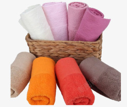 多色面巾多色彩色毛巾高清图片