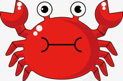 红蟹螃蟹红蟹高清图片