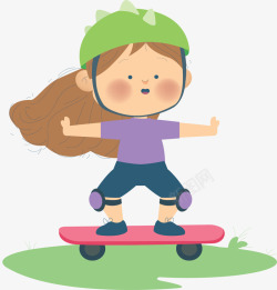 玩滑板的人户外运动玩滑板的人矢量图高清图片