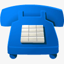 电话图标png_新图网 https://ixintu.com 国际 复古 打电话 聊天省内 蓝色