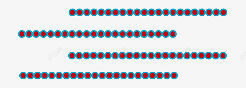 分割线分隔纯色红蓝色png免抠素材_新图网 https://ixintu.com 分割线 分隔 纯色