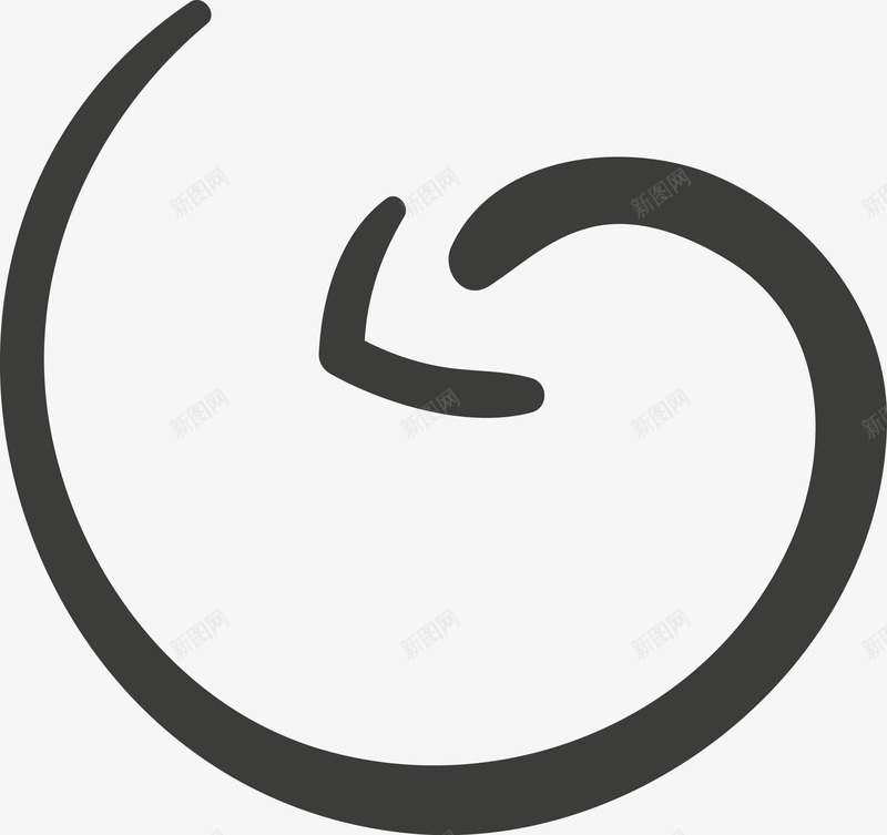 手绘箭头图标png_新图网 https://ixintu.com 光标 弯曲箭头 手 手绘 方向 标记 箭头 素描箭头 绘图