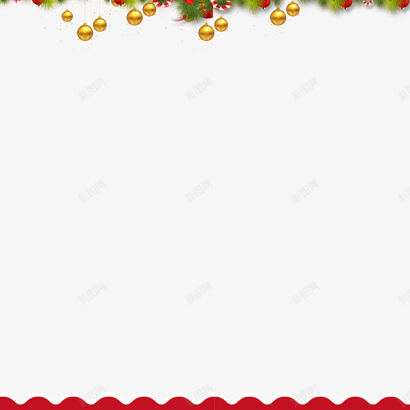 圣诞标签psd免抠素材_新图网 https://ixintu.com 喜庆 圆弧 圣诞 平面 标签 树叶 节日 铃铛