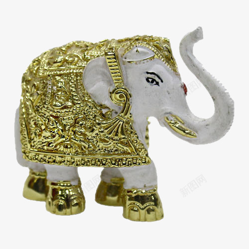 印度风白象png免抠素材_新图网 https://ixintu.com 动物 印度风 可爱白象 大象 玩偶 玩具 白象