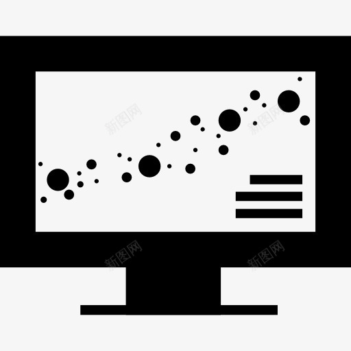 计算机分析图标png_新图网 https://ixintu.com 屏幕 工具 接口 数据分析 监视器 计算机