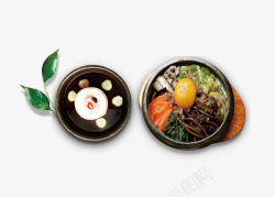 韩国特色美食石锅饭产品实物图高清图片