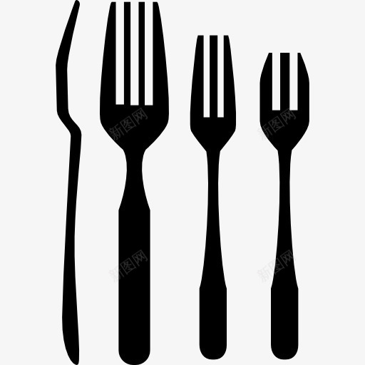 叉套厨房图标png_新图网 https://ixintu.com 包 厨房 厨房工具 厨房用具 叉子 工具 工具和器具