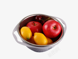 水果盆不锈钢洗菜盆水果盆高清图片