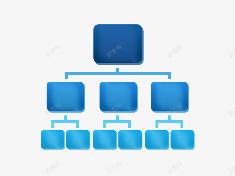 PPT框架图png免抠素材_新图网 https://ixintu.com PPT元素 总体框架图 框架图 蓝色