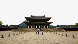 韩国景福宫建筑素材
