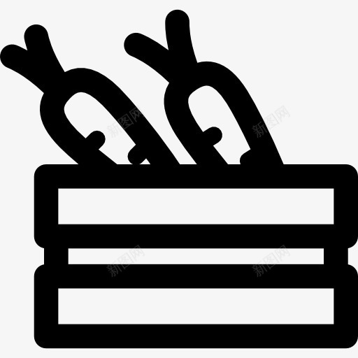 收获图标png_新图网 https://ixintu.com 农场 成分 收获 耕作 胡萝卜 食品