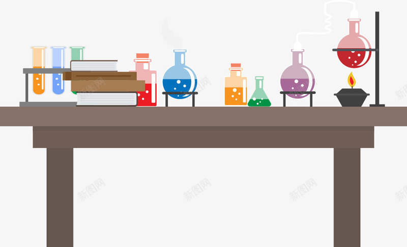 化学物品矢量图ai免抠素材_新图网 https://ixintu.com 化学 化学物 化学瓶 矢量图