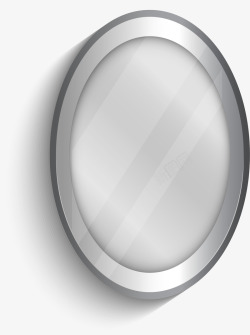 标准镜子几何形标准古典镜子高清图片