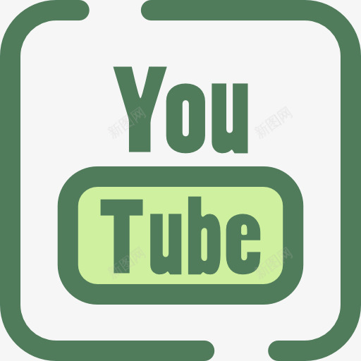 YouTube图标png_新图网 https://ixintu.com YouTube 品牌和标志 标志 标识 流媒体 社交媒体 社交网络 视频播放器