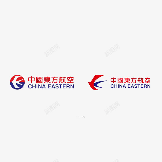 红色中国东方航空logo标志图标png_新图网 https://ixintu.com logo标志 东方 中国 字母 排版 样式 红色 航空 英文