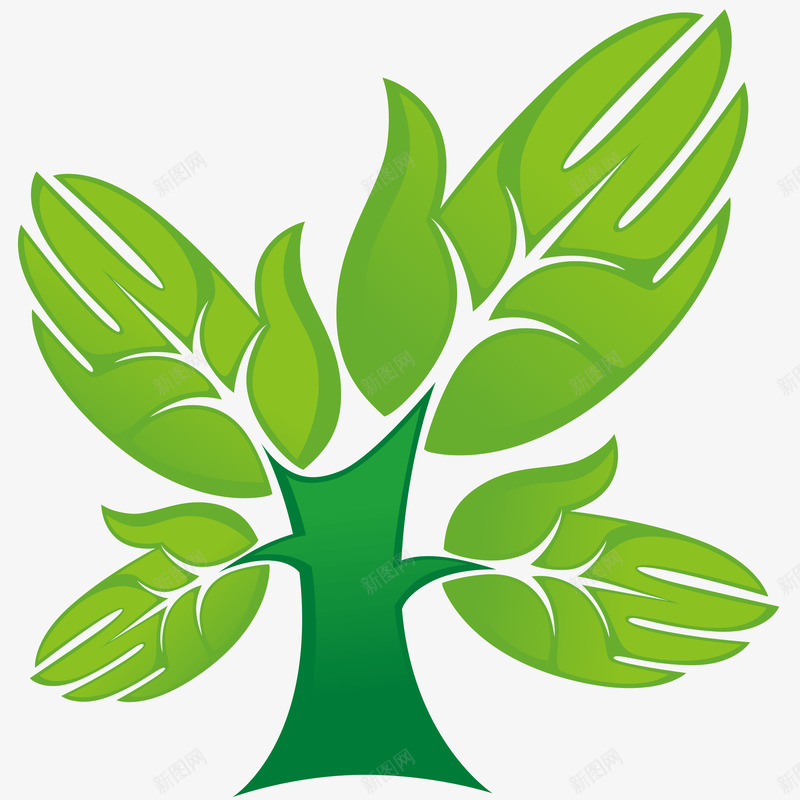环保图标png_新图网 https://ixintu.com 公益logo 环保 环境标志