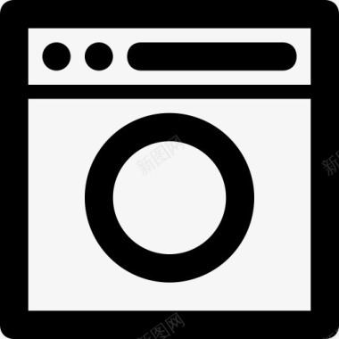 电器清洁室内洗洗衣机建筑与室内图标图标