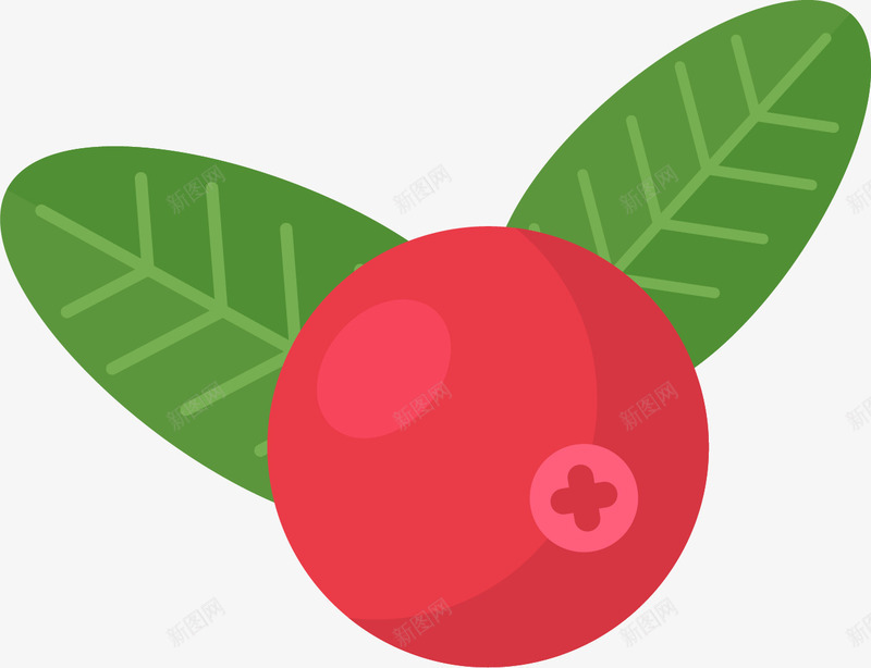 单个粉红色蔓越莓png免抠素材_新图网 https://ixintu.com 单个 卡通蔓越莓 手绘蔓越莓 水果 蔓越莓