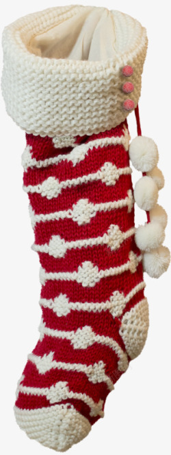 针织圣诞袜圣诞礼物袋素材