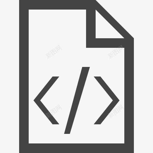 文件代码图标png_新图网 https://ixintu.com 文件 档案 界面 编码 编程语言 计算