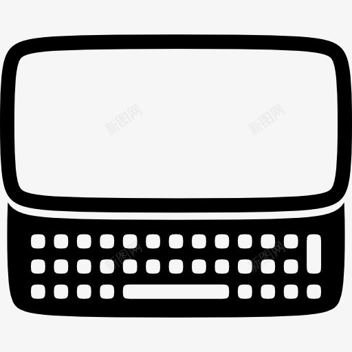 片键盘手机图标png_新图网 https://ixintu.com 手机 技术 智能手机 键盘