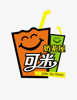 可米可米奶茶logo图标高清图片
