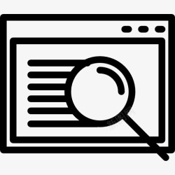 搜索引擎全浏览器搜索符号一圈图标高清图片