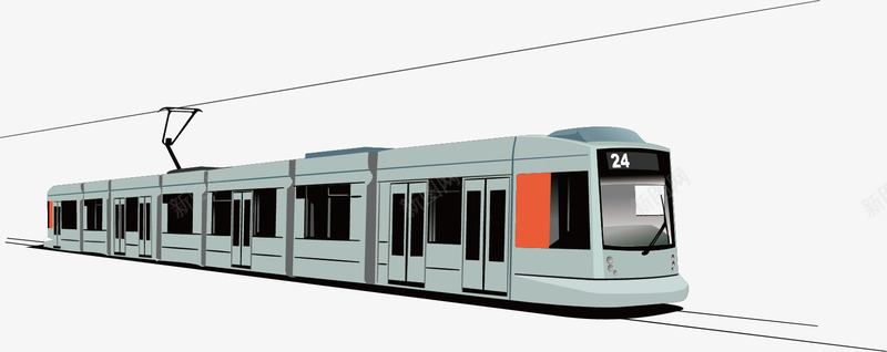 精美火车矢量图ai免抠素材_新图网 https://ixintu.com 交通工具 火车 矢量图