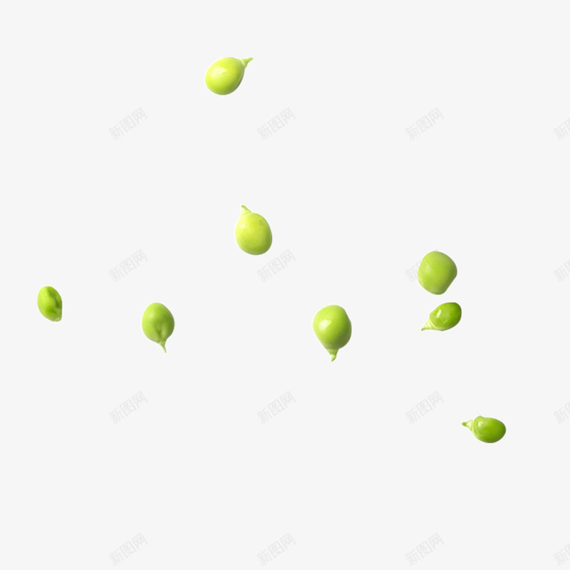 绿色圆形种子png免抠素材_新图网 https://ixintu.com 光泽 反光 圆形 渐变 种子 绿色 质感 食物