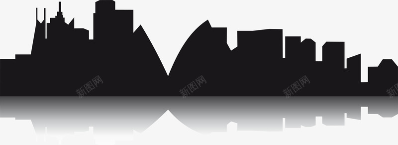 国家地理标志城市建筑图标png_新图网 https://ixintu.com 伦敦塔桥 剪影 国家 国家地理标志 地标建筑 城市 大英博物馆 矢量图标 矢量地标 英国