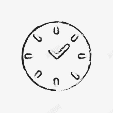 时钟历史时间表时间定时器看社会图标图标