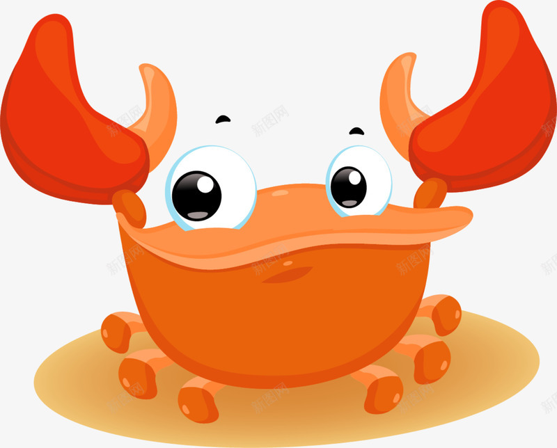 世界海洋日开心的螃蟹png免抠素材_新图网 https://ixintu.com 世界海洋日 举起钳子 呆萌螃蟹 开心的螃蟹 海洋生物 红色螃蟹
