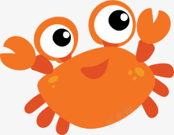 开心的螃蟹海洋生物开心的螃蟹高清图片