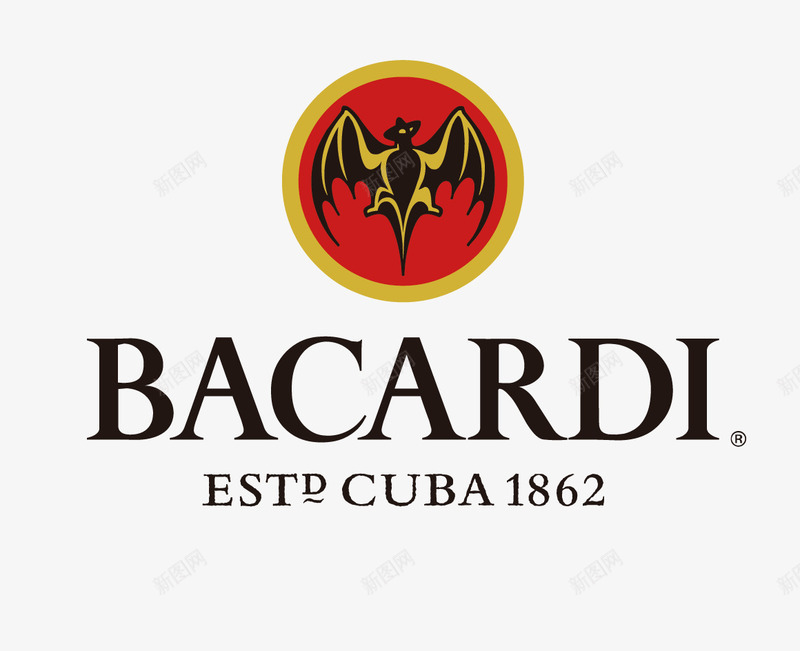 Bacardi图标png_新图网 https://ixintu.com Bacardi logo 百家得酒 矢量标志 酒品牌 酒标志