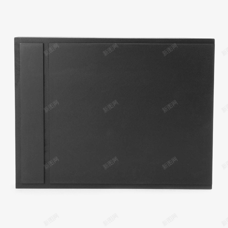 黑色牛皮信纸盒盘透明png免抠素材_新图网 https://ixintu.com 免抠 平面 牛皮信纸 设计