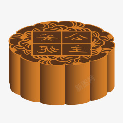 公主安康中秋月饼高清图片