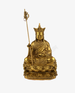 纯铜佛像地藏王菩萨佛像高清图片