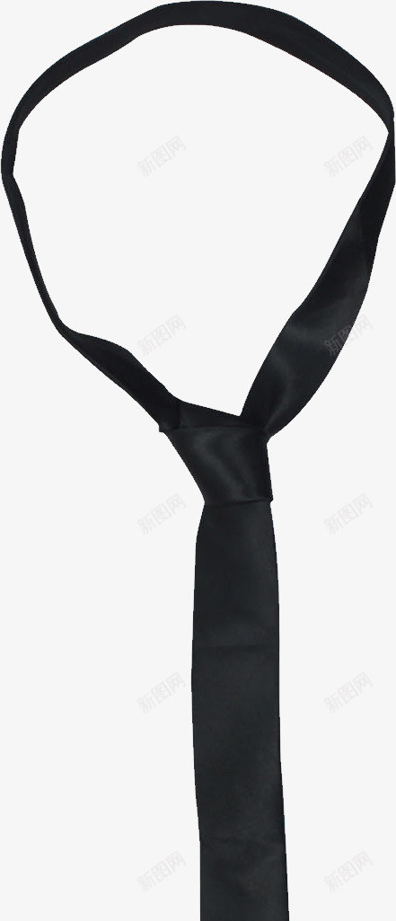领带png免抠素材_新图网 https://ixintu.com 打领带 领带 黑色