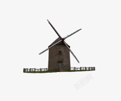 荷兰风车装饰品素材