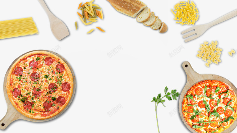 美味披萨海报psd免抠素材_新图网 https://ixintu.com 披萨 海报 美味 美食 食品