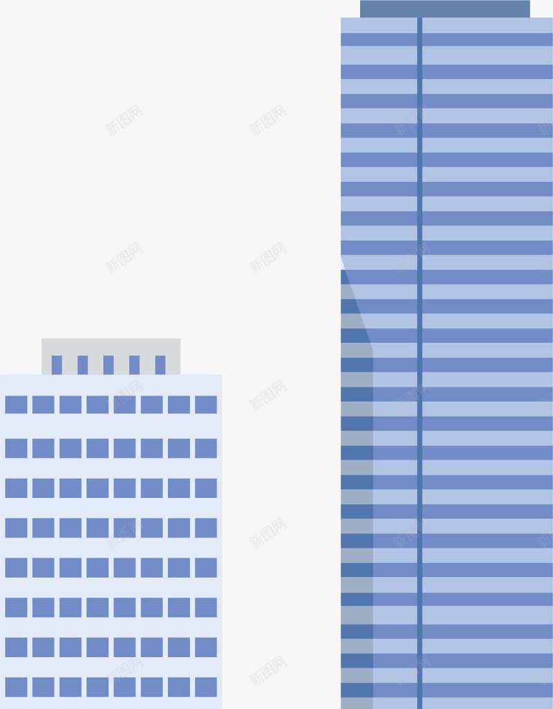 卡通高楼png免抠素材_新图网 https://ixintu.com 城市福建 福建 福建城市 福建建筑 福建建筑业 设计 高楼