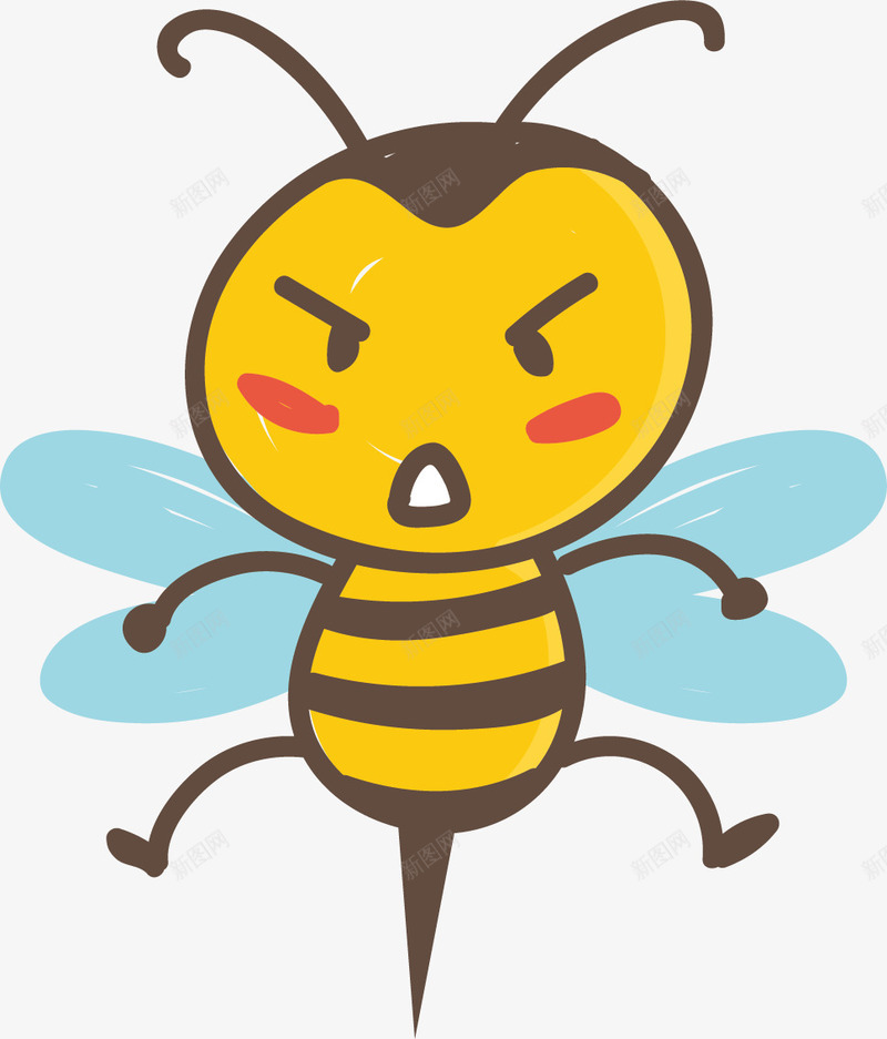 涂蜡蜂毒png免抠素材_新图网 https://ixintu.com 涂蜡 蜂毒 蜇人 蜜蜂 蜜蜂蜂毒 蜜蜂采蜜