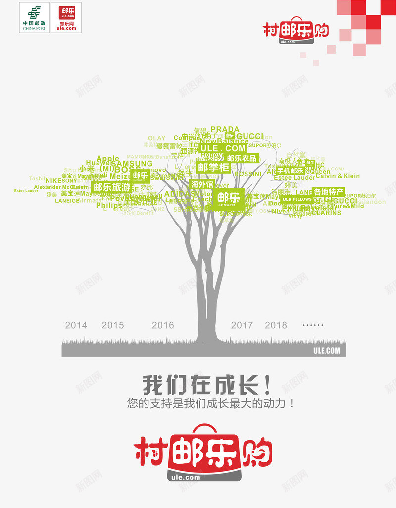 文字组成的绿树png免抠素材_新图网 https://ixintu.com 成长 文字 时间轴 组成 绿树