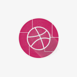 web免费下载球Dribbble互联网网络社图标高清图片