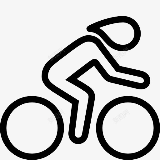 时间试验骑自行车iOS7Sporticons图标png_新图网 https://ixintu.com biking time trial 时间 试验 骑自行车