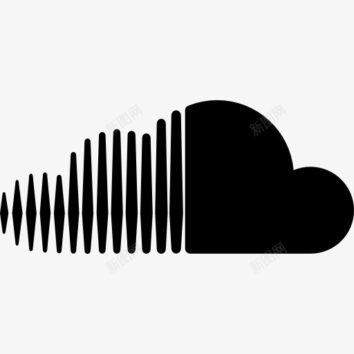 SoundCloud的标志图标png_新图网 https://ixintu.com SoundCloud 标准字 标志 标识 社会 社会正常 社会网络 符号 象征