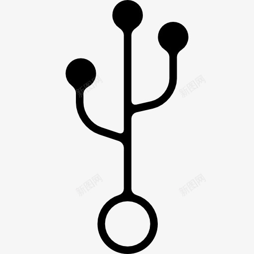 连接符号图标png_新图网 https://ixintu.com 手机套 接口 插头 符号 线 象征 连接