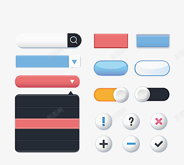 手绘面板性能稳定png免抠素材_新图网 https://ixintu.com 下拉框 性能 性能稳定 技术 搜索框 运转 面板