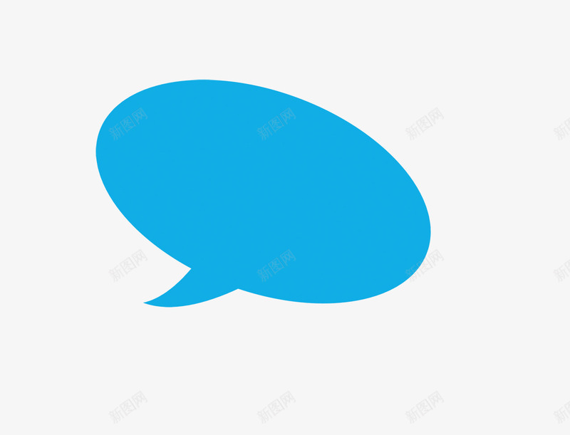 对话框png免抠素材_新图网 https://ixintu.com 对话框 蓝色对话框 边框