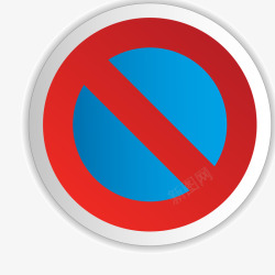 禁止长时间停车智能交通标签图标图标